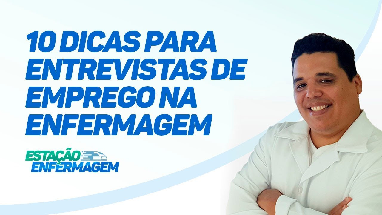 Dicas para entrevista de emprego como técnico de enfermagem se